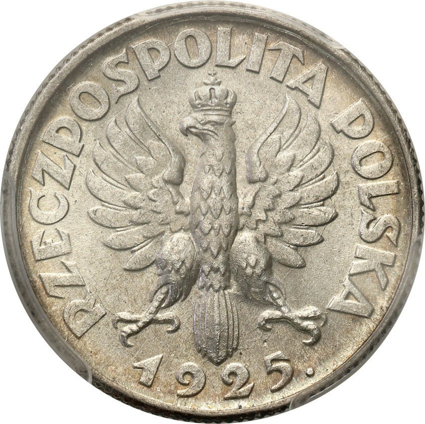 II RP. 1 złoty 1925 PCGS MS63